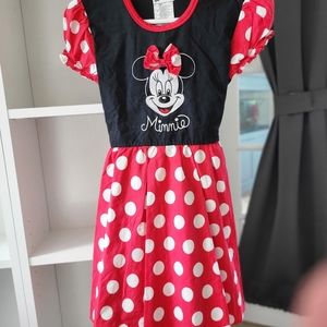 Authentic Disney Parks Minnie Mouse Dress Large